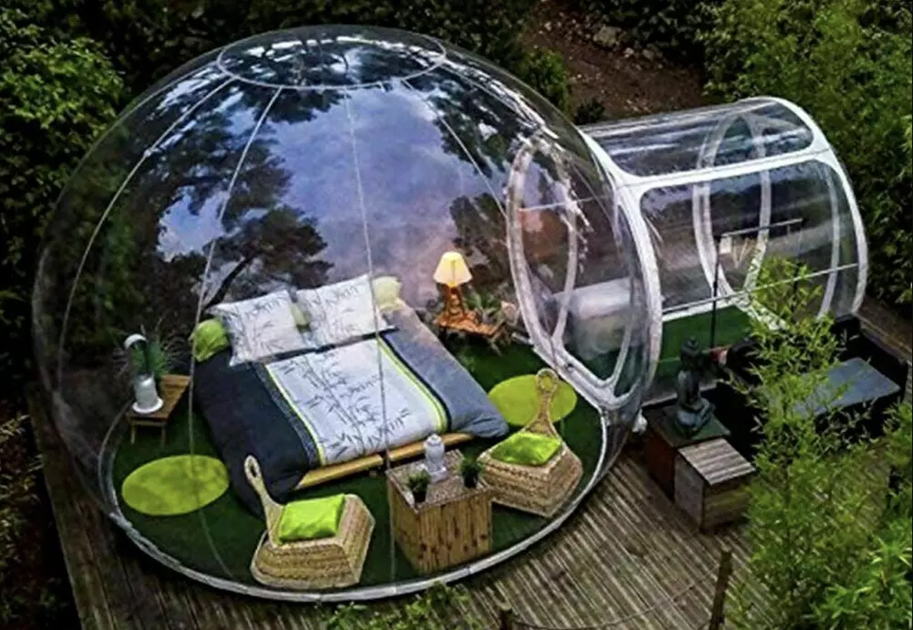 garden igloo bubble tent